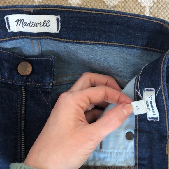 Madewell 10 inch high-rise skinny jeans - Picture 2 of 3